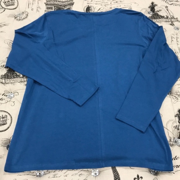 SEJOUR Long Sleeve Tee(PLUS SIZE) - Picture 4 of 5